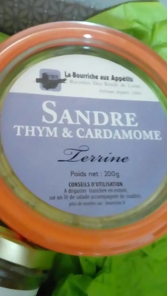 Sandre brun cardamome