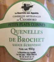 Quenelles de brochet sauce ecrevisse