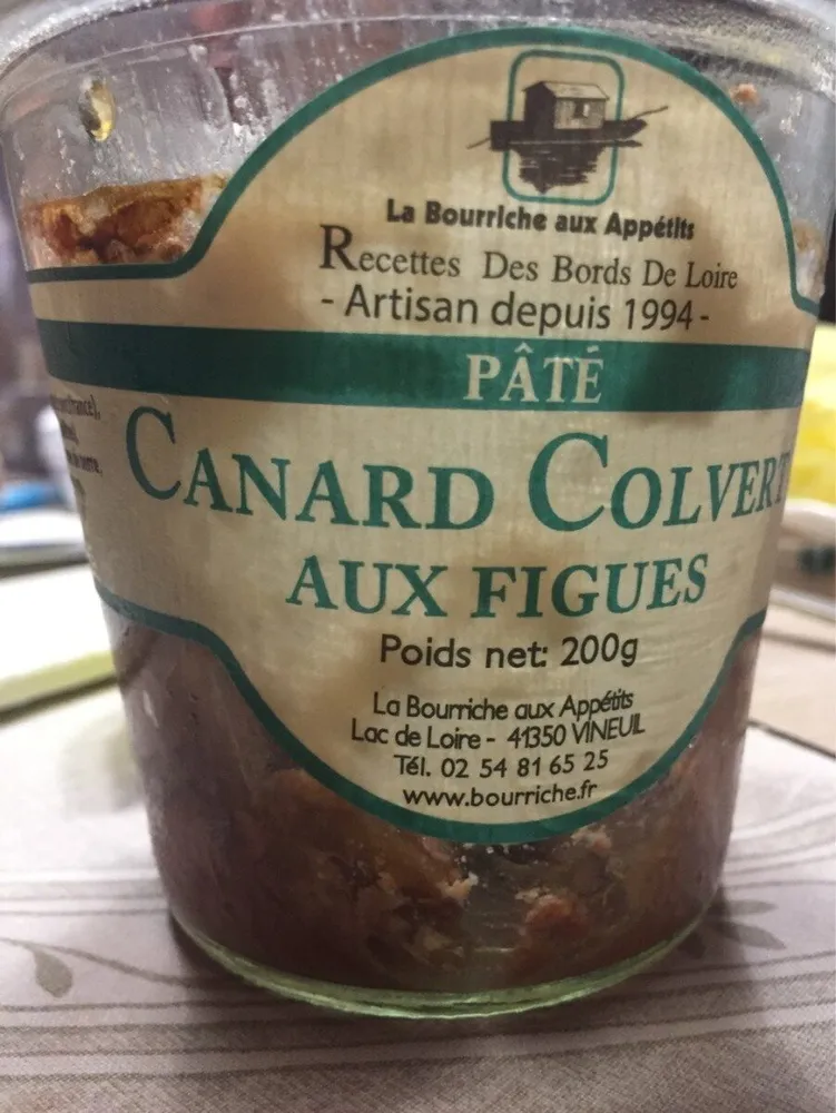 Paté de canard colvert aux figues