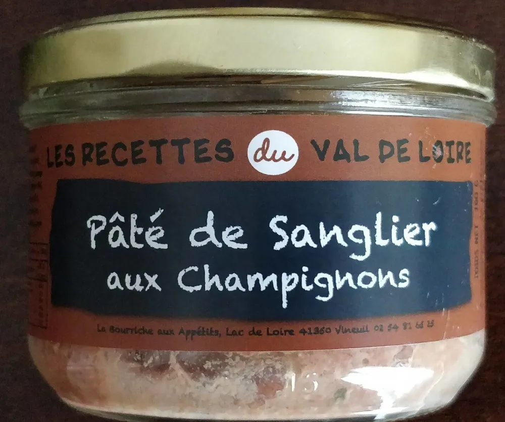 Pâté de Sanglier aux Champignons