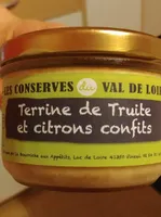 Terrine de truite et citrons confits