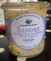 Sandre aux graines de sesame