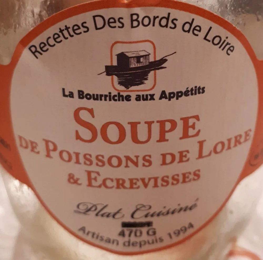 Soupe de poissons de Loire & Écrevisses