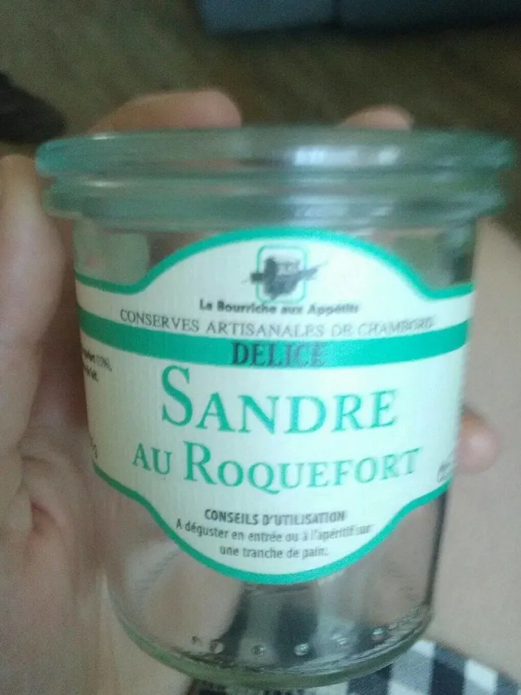Sandre au roquefort