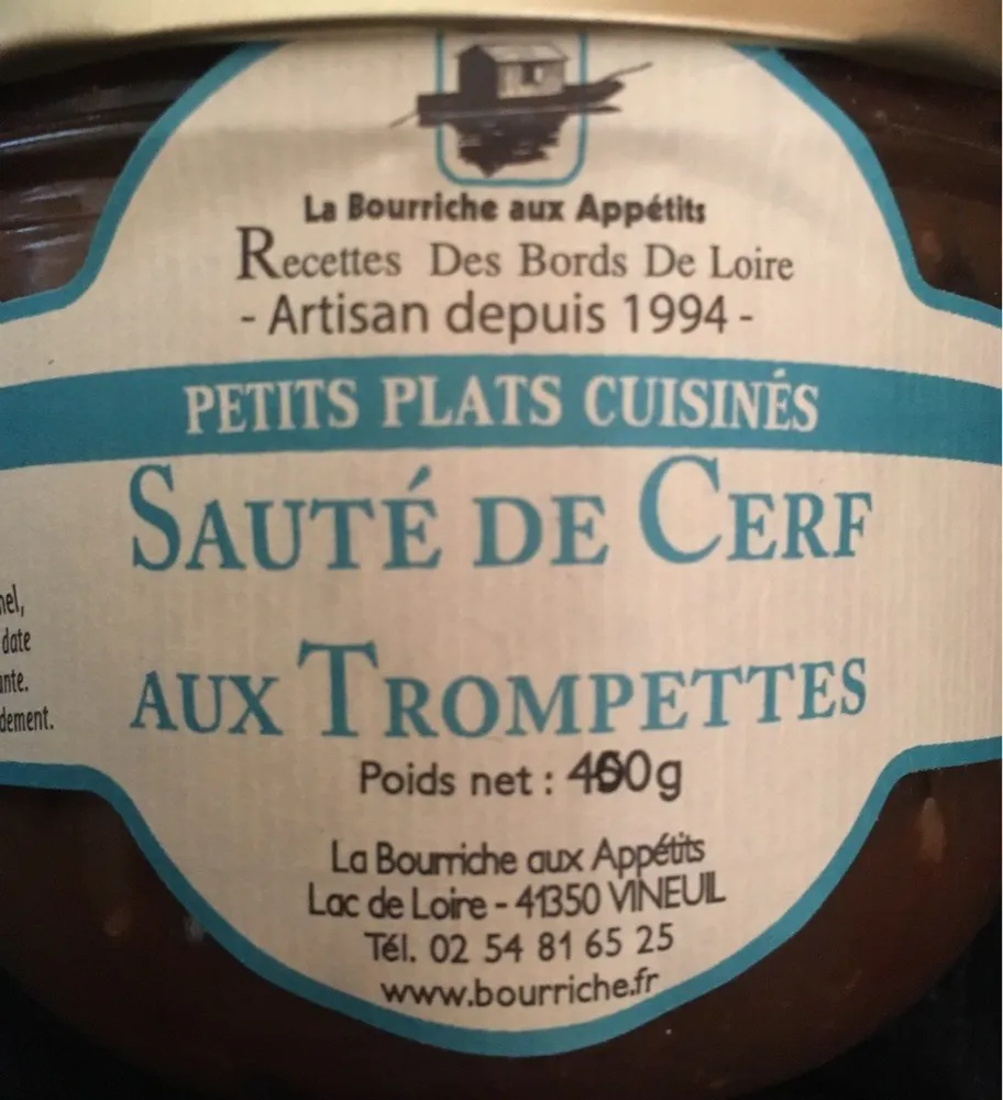 Sauté de cerf aux Trompettes