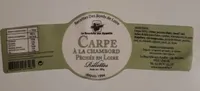 Rillettes de Carpe à la Chambord Pêchée en Loire