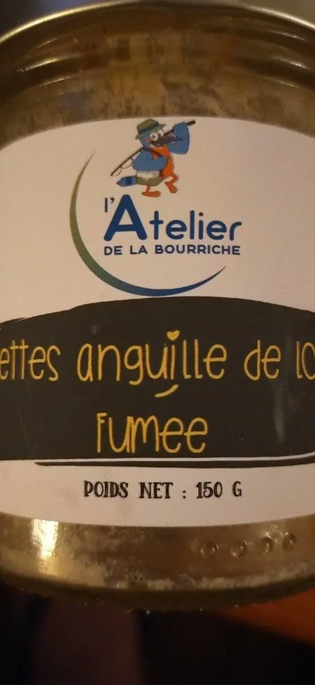 Rillettes anguille de Loire fumée
