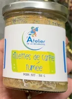 rillettes de carpe fumée