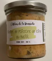 Rillettes de poissons de loire au basilique