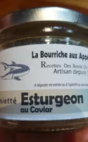 Émietté Esturgeon au caviar