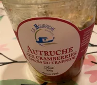 Autruche aux cramberries