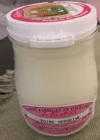 Yaourt poire verveine Le fierbois