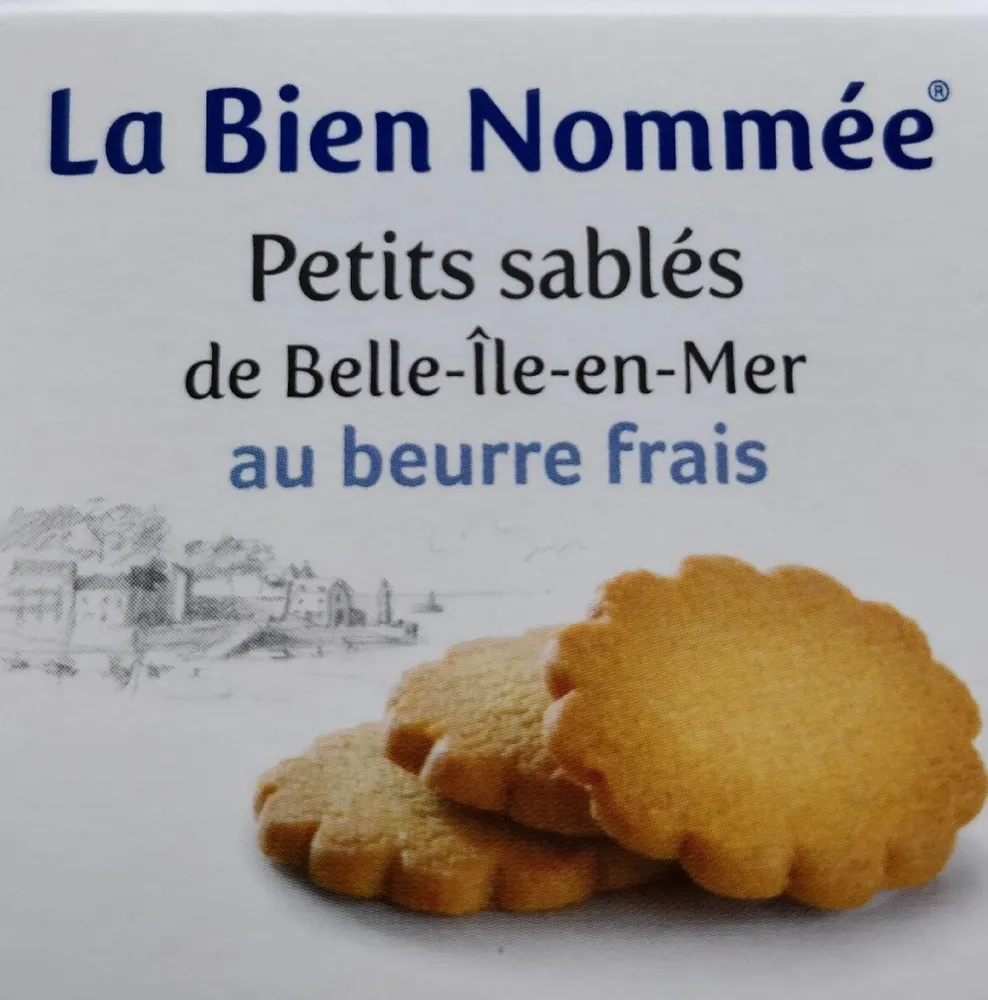 Petits sablés de Belle Île en Mer au beurre frais