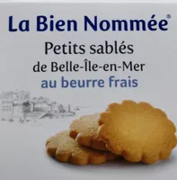 Petits sablés de Belle Île en Mer au beurre frais
