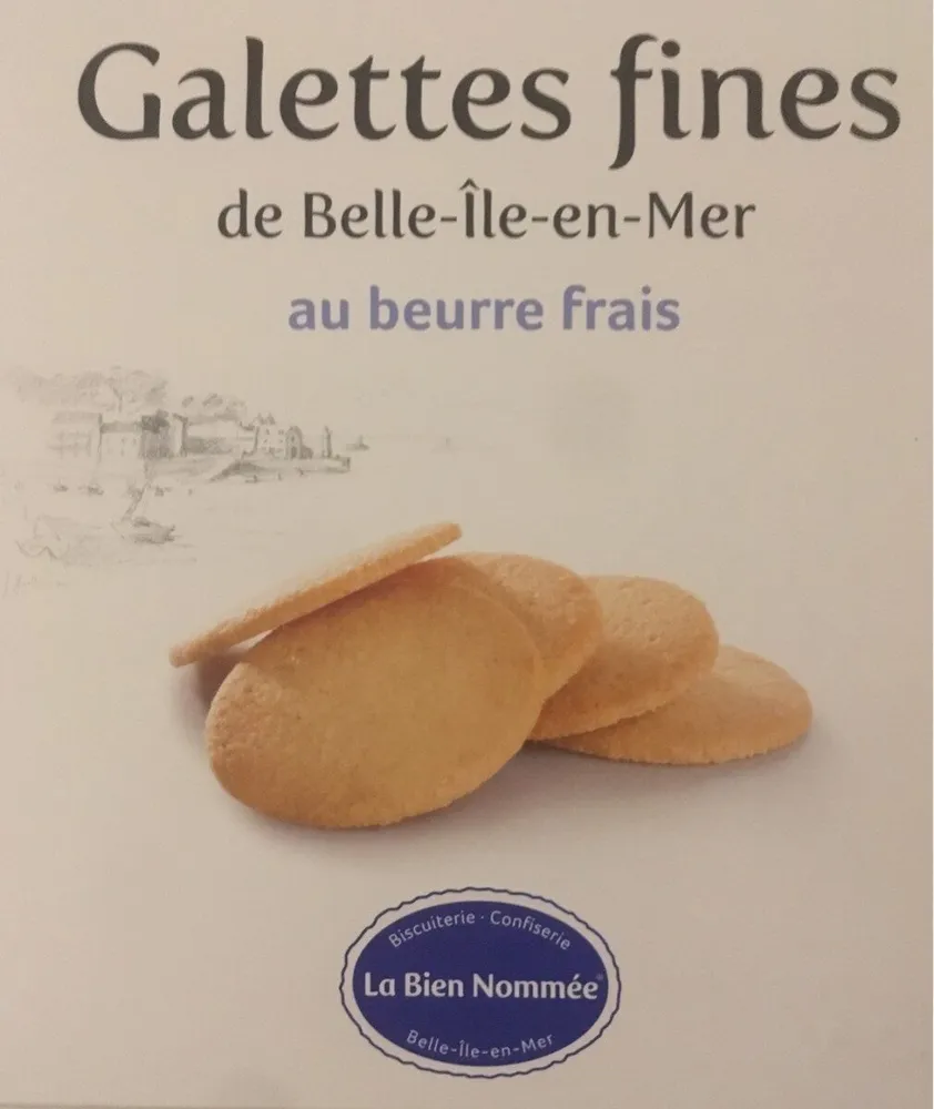 Galettes fines au beurre frais