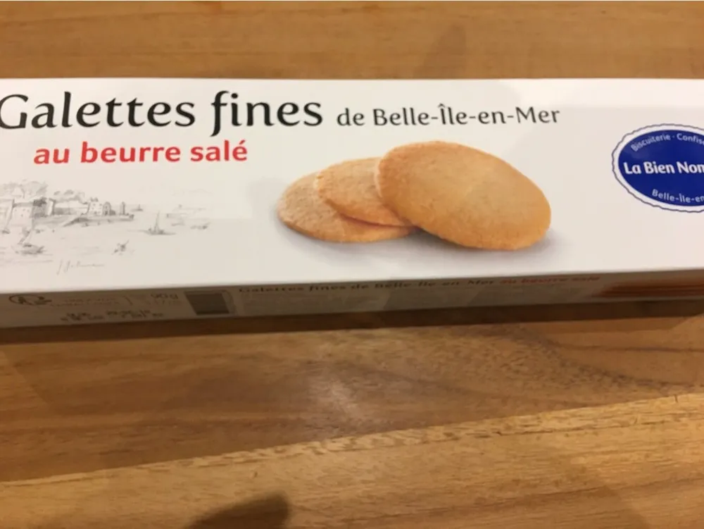 Galettes fines au beurre salé