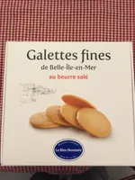 Galettes fines de Belle-Île-en-Mer au beurre salé