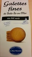 Galettes fines de Belle-Ile-en-Mer au blé noir