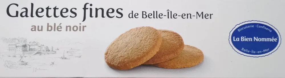 Galettes Fines de Belle île en Mer au blé noir