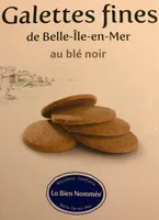 Galettes fines de Belle-Île-en-Mer au blé noir