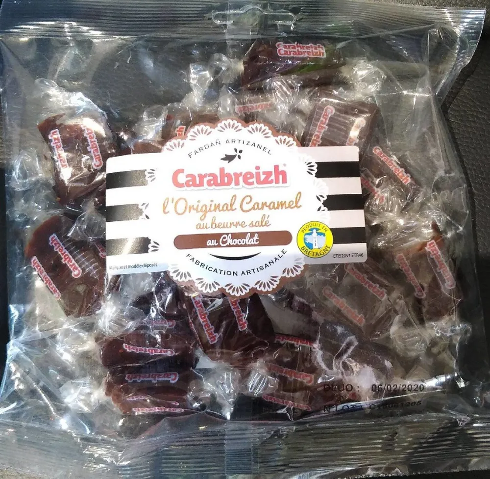 Caramel au beurre salé saveur chocolat