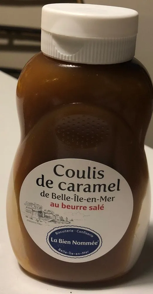 Coulis de caramel de belle ile en mer