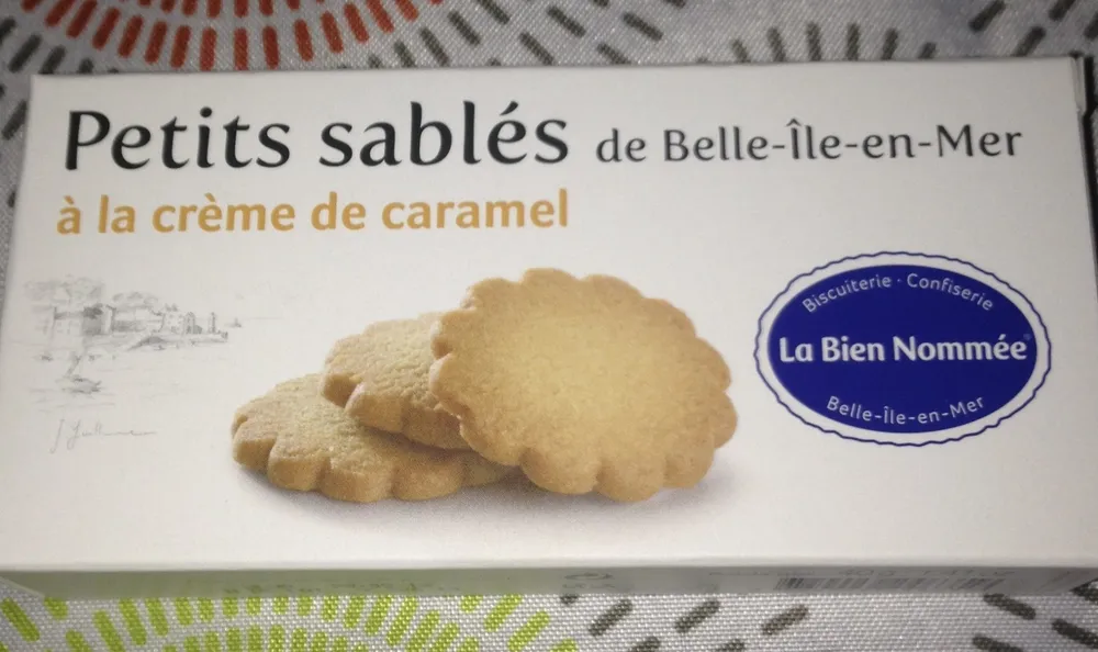 Petits sablés à la crème de caramel