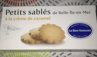 Petits sablés à la crème de caramel