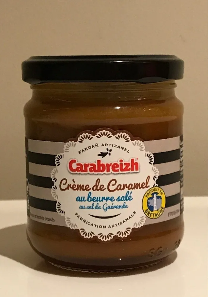 Crème de caramel au beurre salé au sel de Guérande 220 g