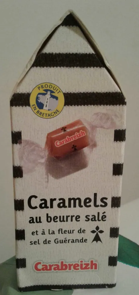 Caramels au beurre salé et à la fleur de sel de Guérande