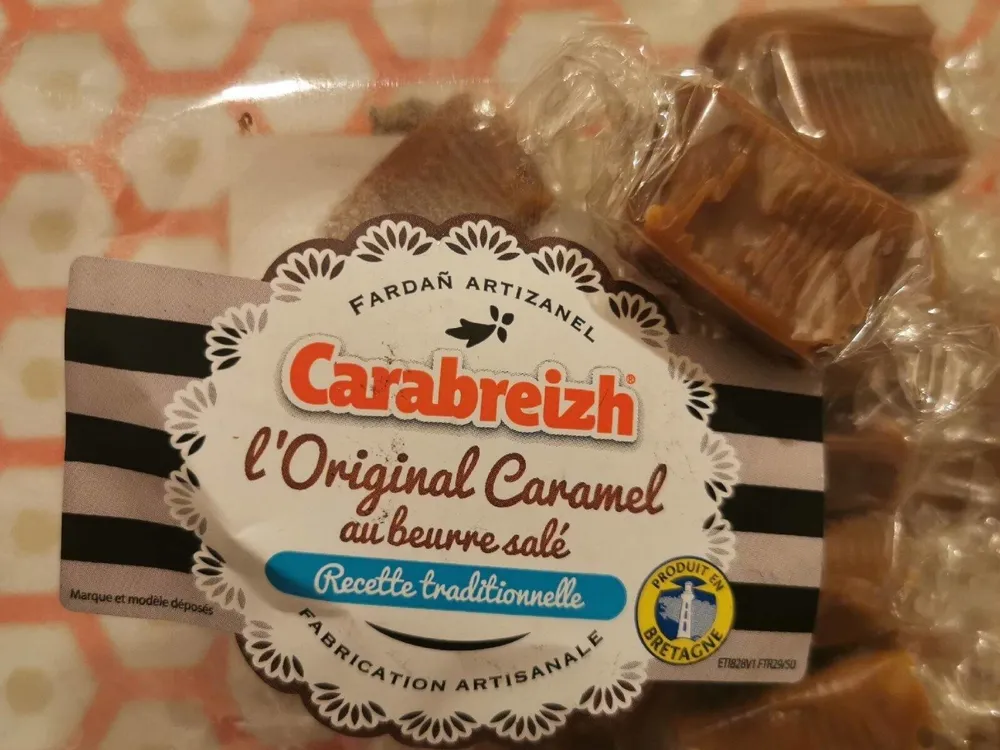 Caramel au beurre sale au sel de guerande