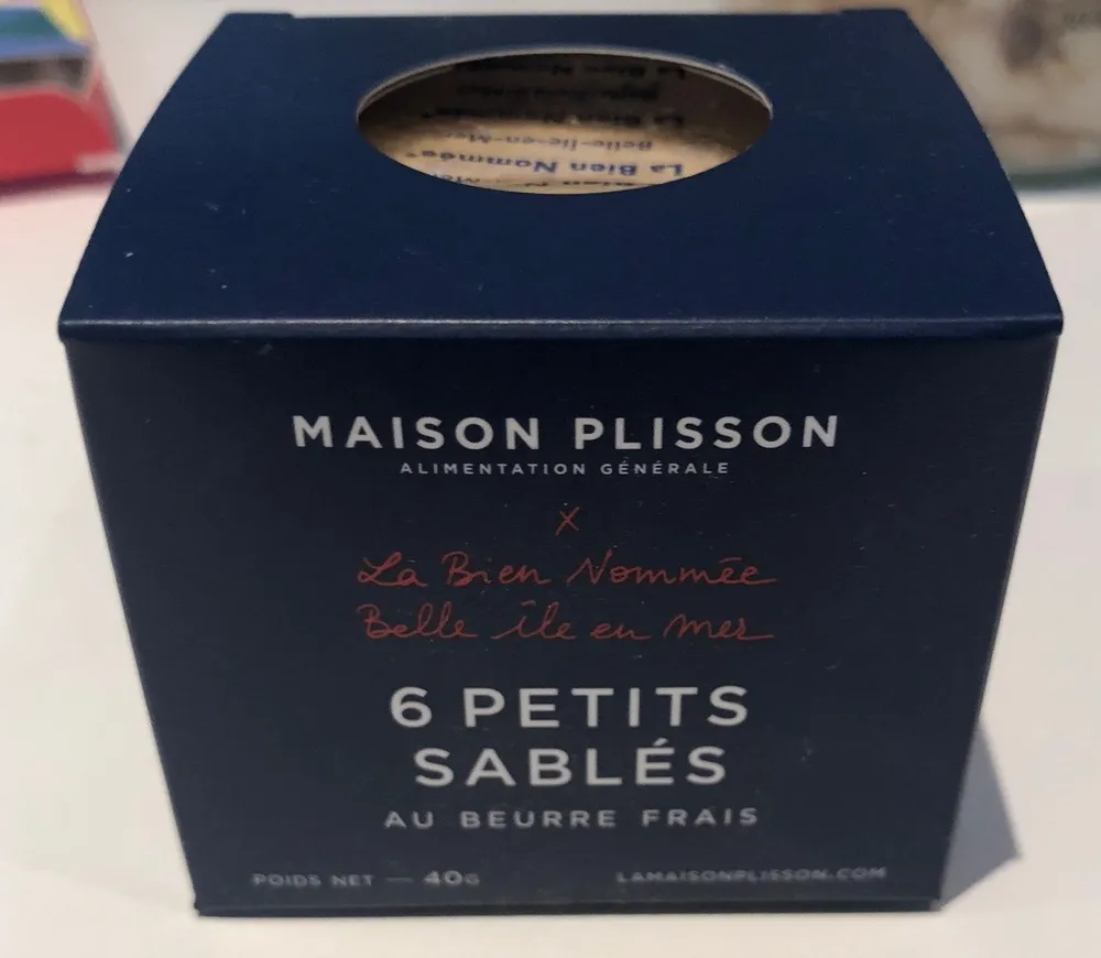 6 petits sablés