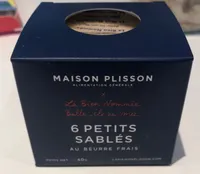 6 petits sablés