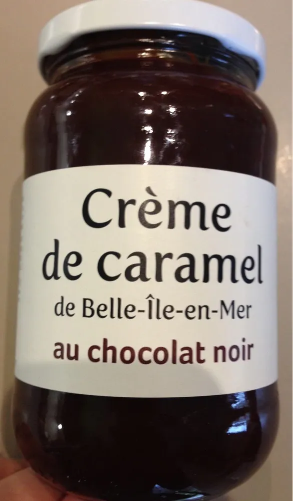 Crème de caramel au chocolat noir