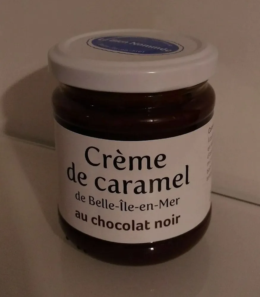 Crème de caramel de Belle-Ile-en-Mer au chocolat noir