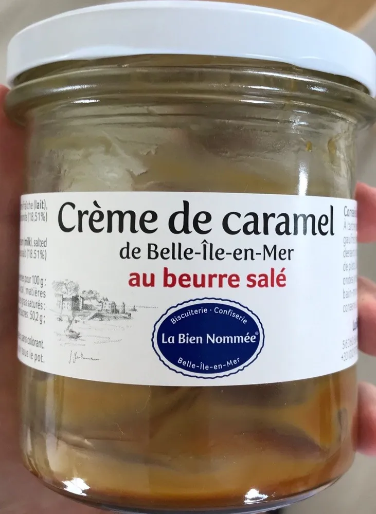 Creme de caramel de Belle-ile-en-mer