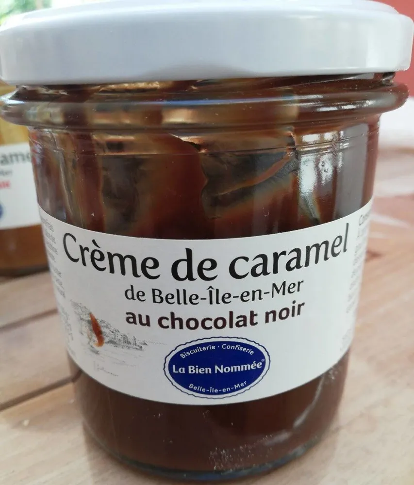 Crème de caramel de Belle-Île-en-Mer au chocolat noir
