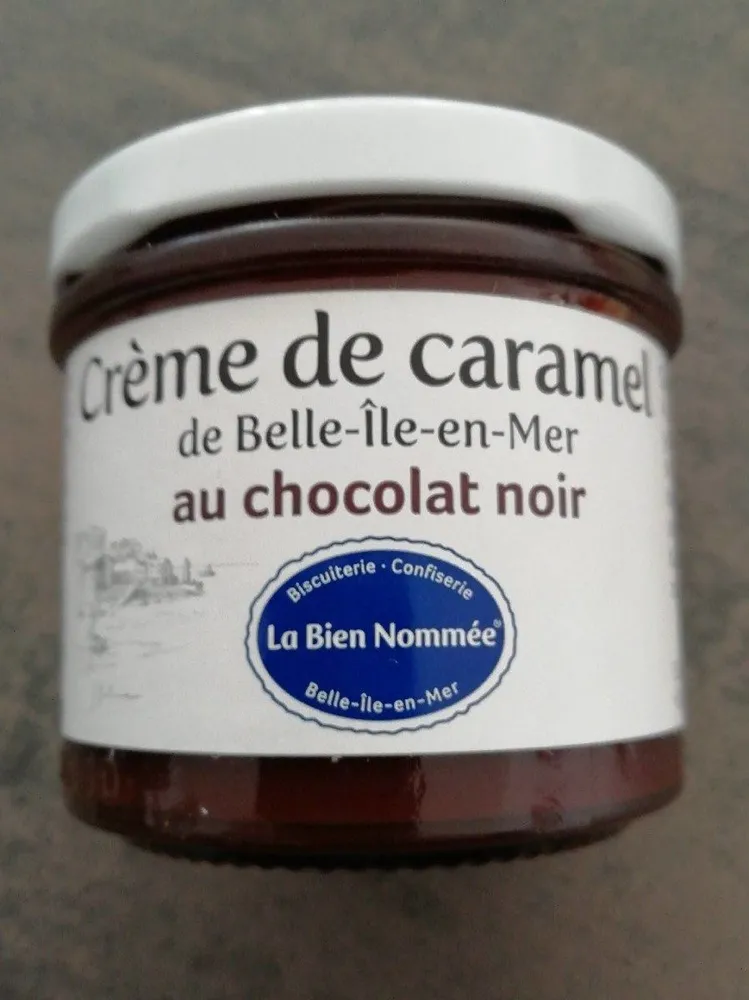 Crème de caramel au chocolat noir