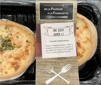 Mini quiche saumon