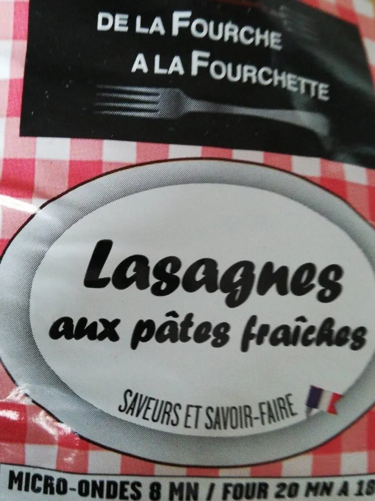 Lasagne bœuf porc