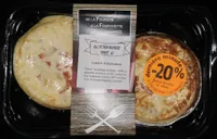 Quiche thon moutarde tomate