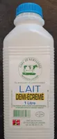 Lait demi-écrémé