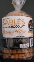 sablés pépites de chocolat