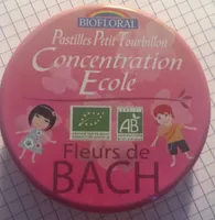 Pastilles Concentration école Bio - 50G - Biofloral
