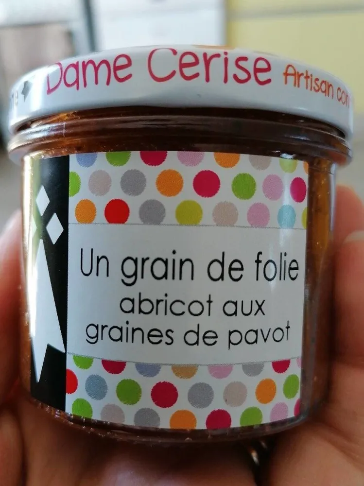 Abricot aux graines de pavot