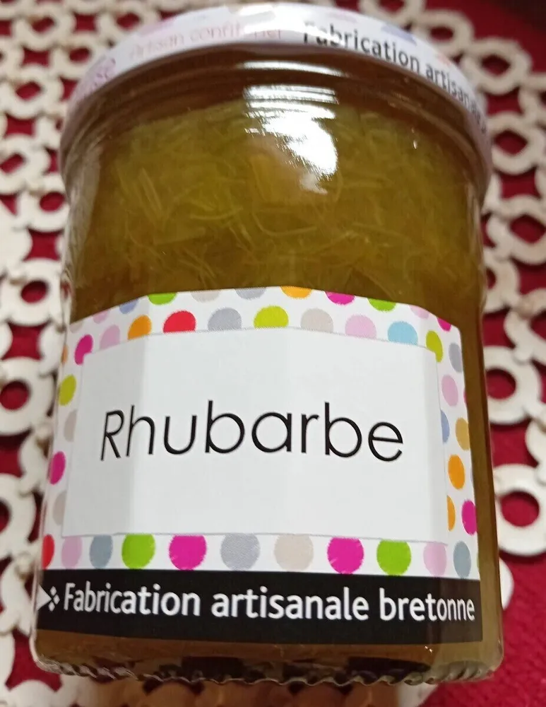 Confiture de rhubarbe