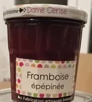 Confiture framboise épépinée