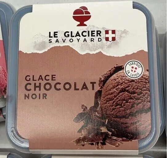 Glace chocolat noir