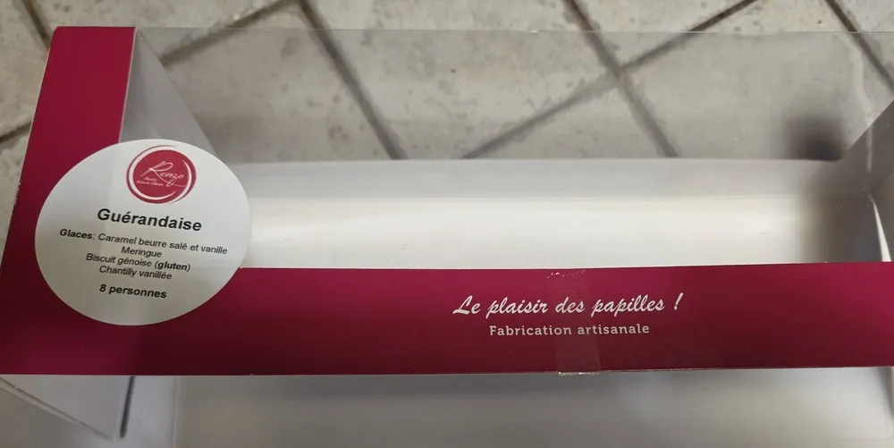 Bûche glacée gueransaise