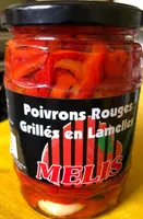 Poivrons rouges grillés